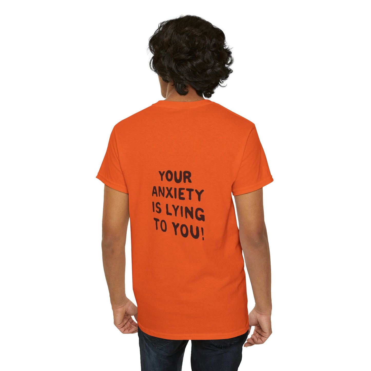 Anxiety Awareness Unisex Tee - Cool & Direct Statement T-shirt