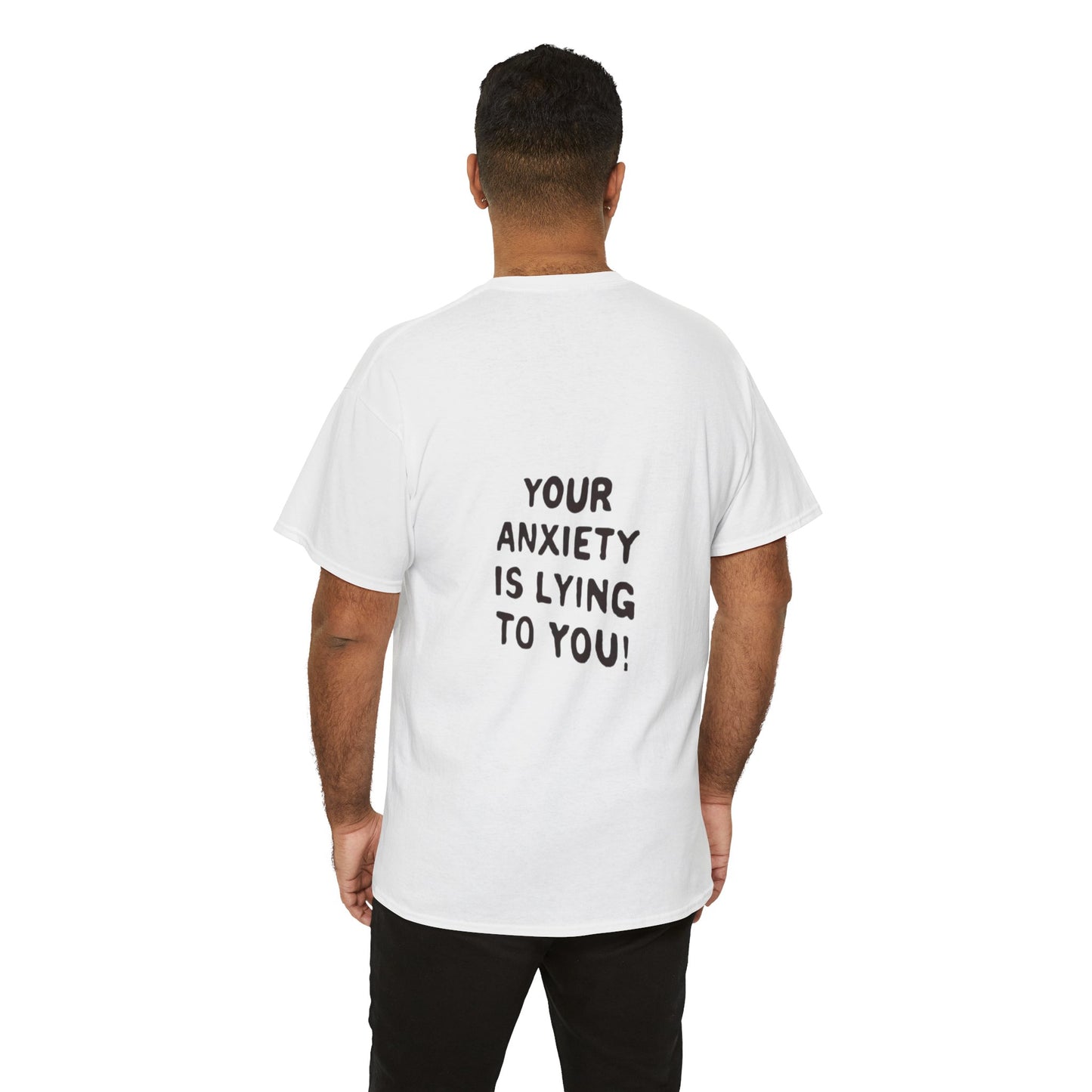 Anxiety Awareness Unisex Tee - Cool & Direct Statement T-shirt