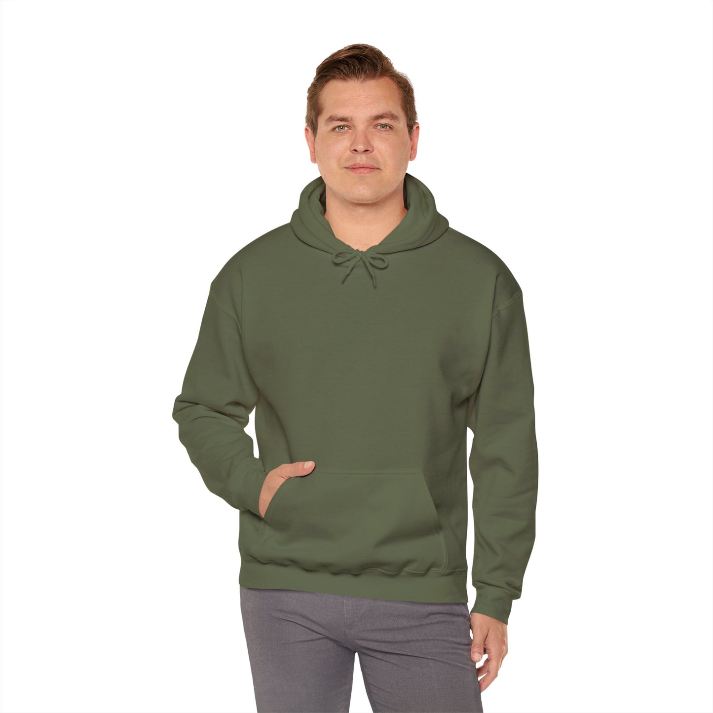 Unisex Cotton Hoodie - Be Addicted to Bettering Yourself Heavy Blend Sweatshirt