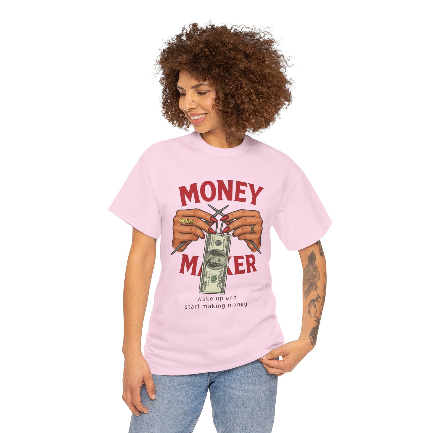 Manifesting Money Maker Tee - Unisex Cool Shirt Design