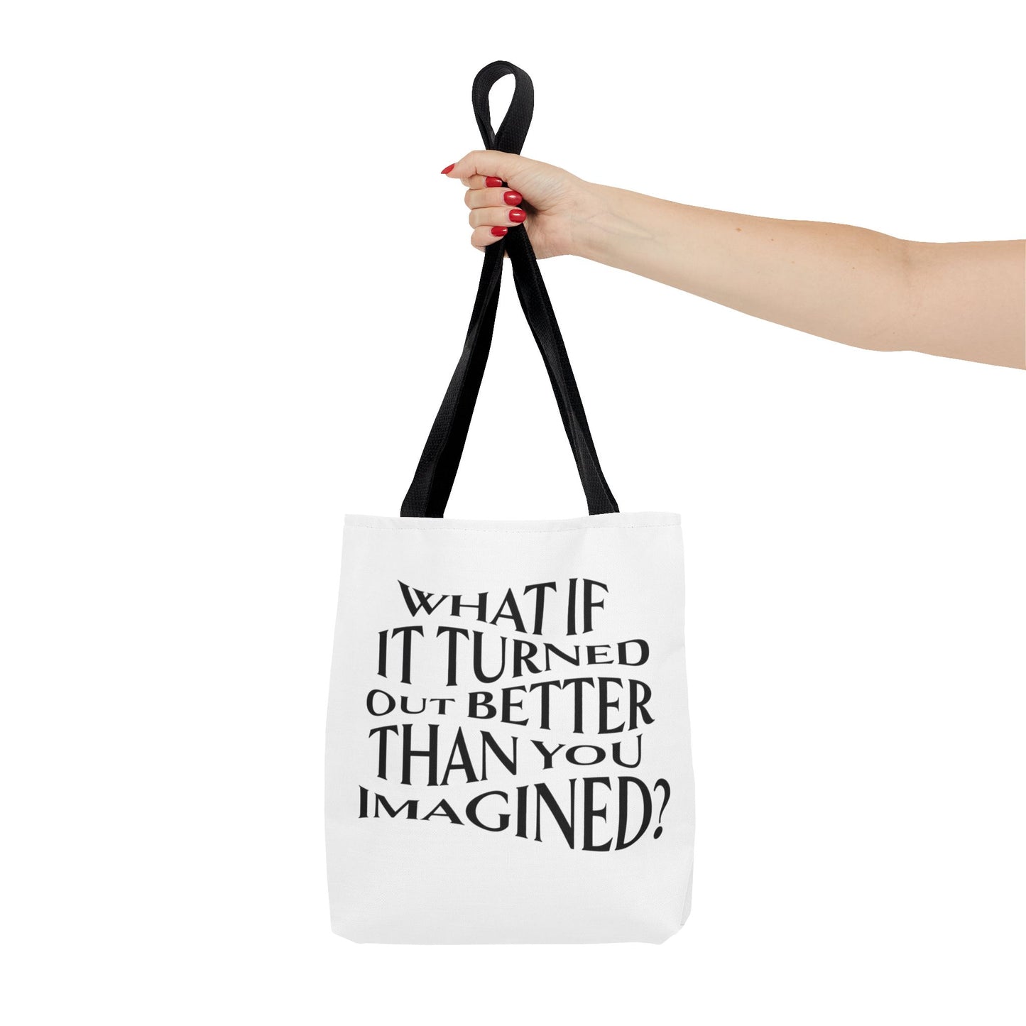 Cute & Minimalist Glass Design Tote Bag - What If It Turned Out Better Than You Imagined?