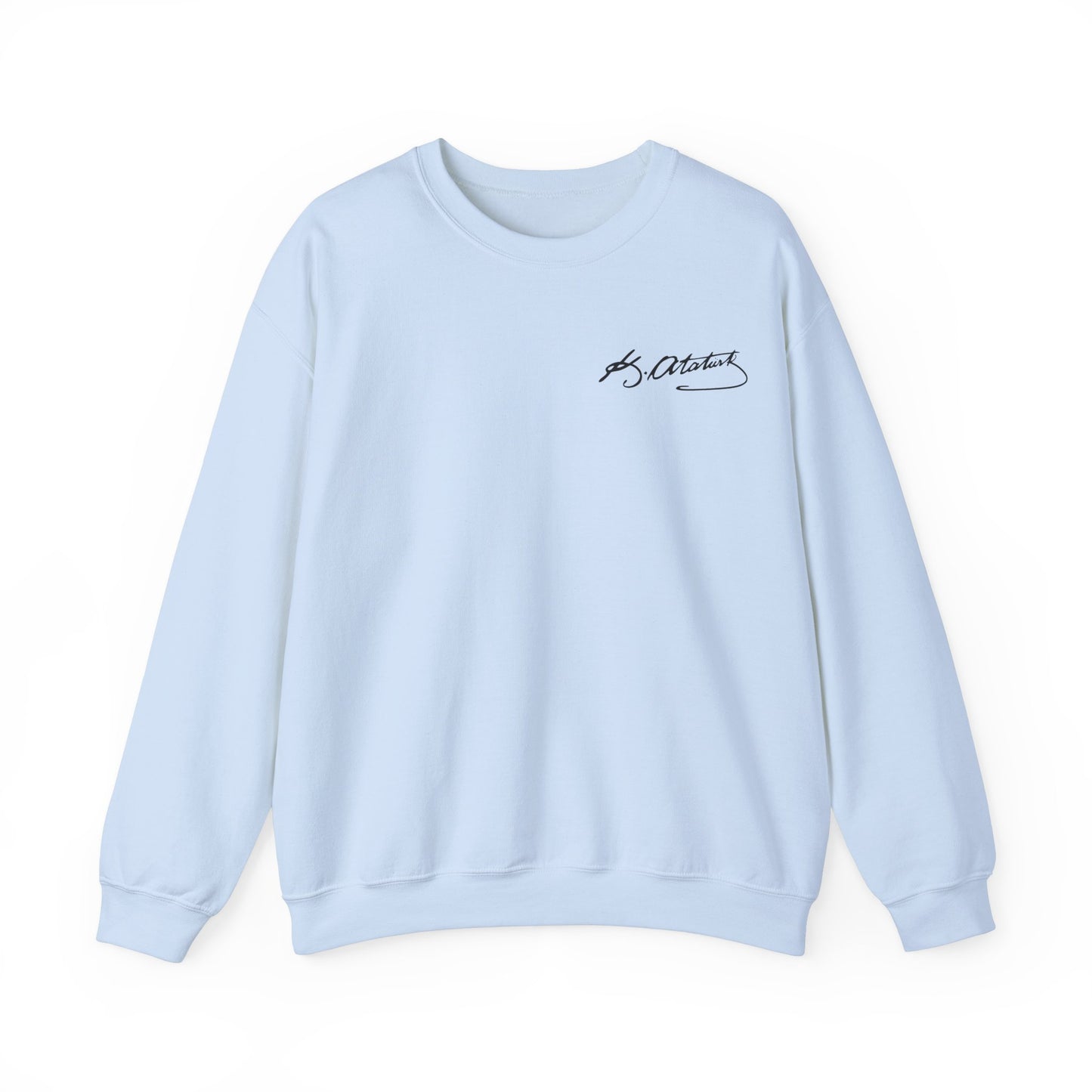 ATA Heritage - Unisex Heavy Blend™ Crewneck Sweatshirt with Signature of Father of Turks