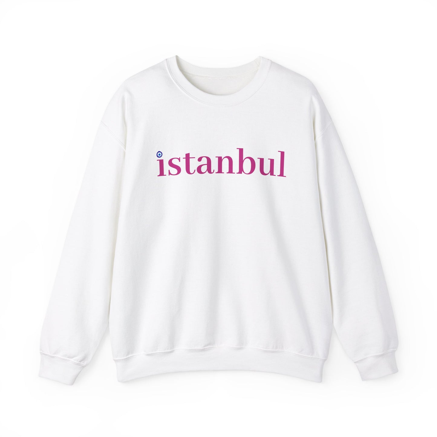 Unisex Heavy Blend™ Crewneck Sweatshirt - İstanbul with Meaningful Sign