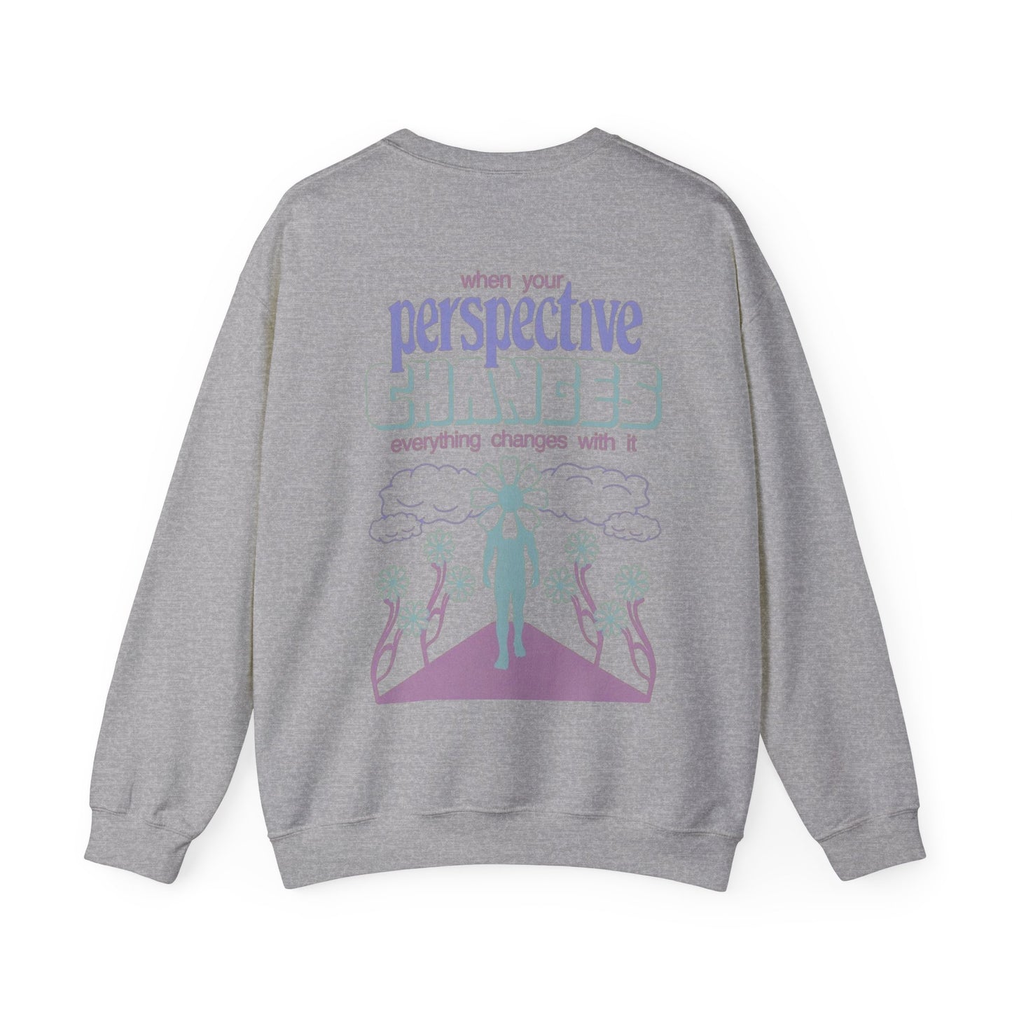 Unisex Heavy Blend™ Crewneck Sweatshirt - Change Your Perspective