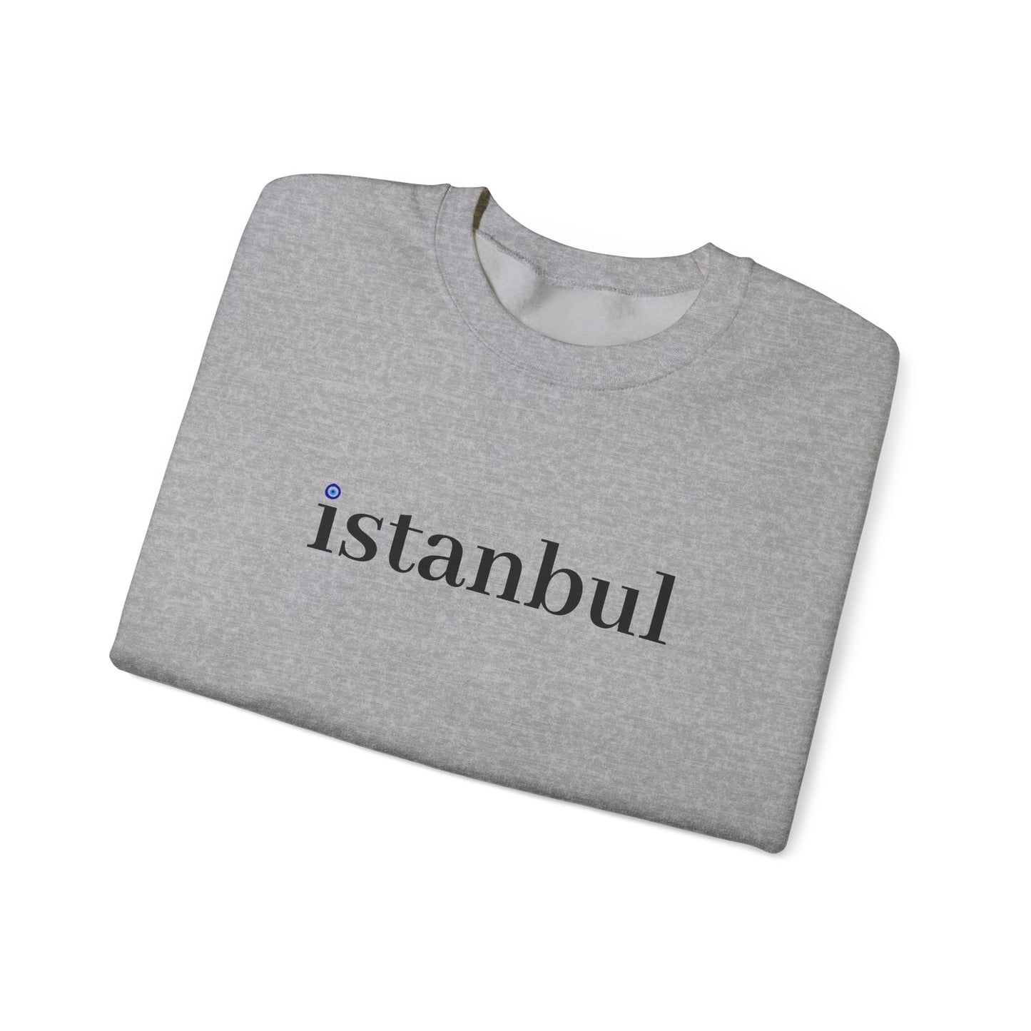 Unisex Heavy Blend™ Crewneck Sweatshirt - İstanbul with Meaningful Sign