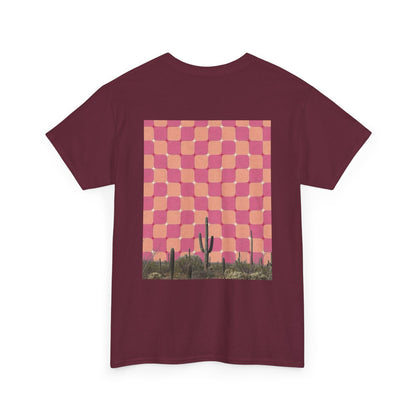 Southwest Aesthetic Mystical Cactus Design - Unisex Garment-Dyed Tee