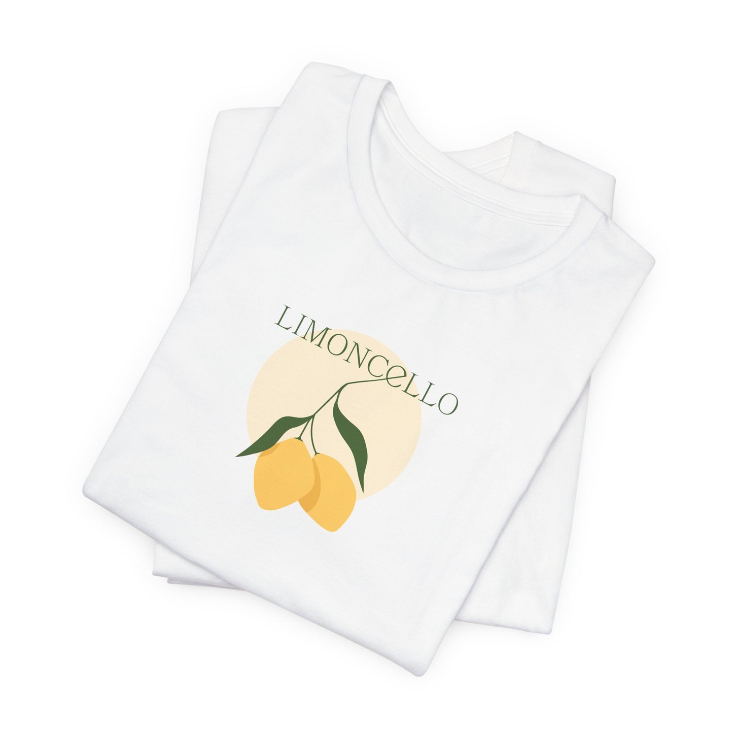 Unisex Cute Lemon Embroidery T-Shirt – Summer Style for Everyone