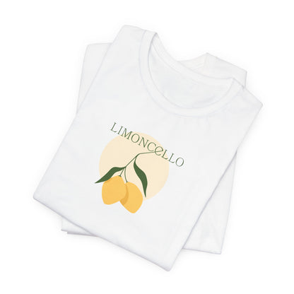 Unisex Cute Lemon Embroidery T-Shirt – Summer Style for Everyone