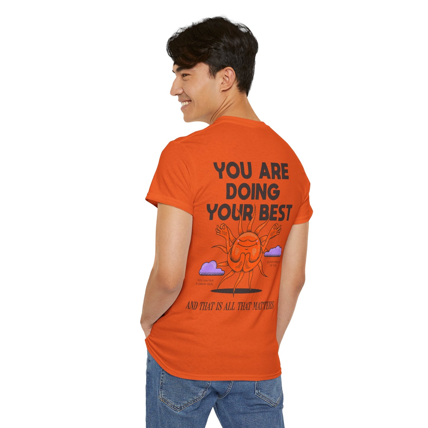 Motivational Tee - ''you are doing your best'' Noted on Sky Design