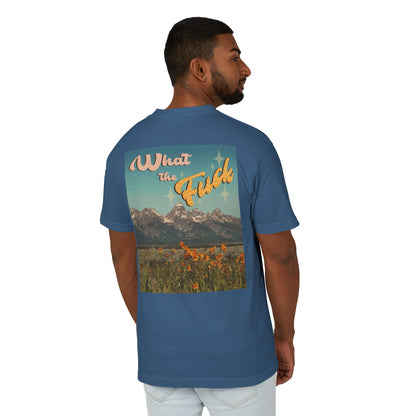 Funny Unisex Tee - What The Fuck Design