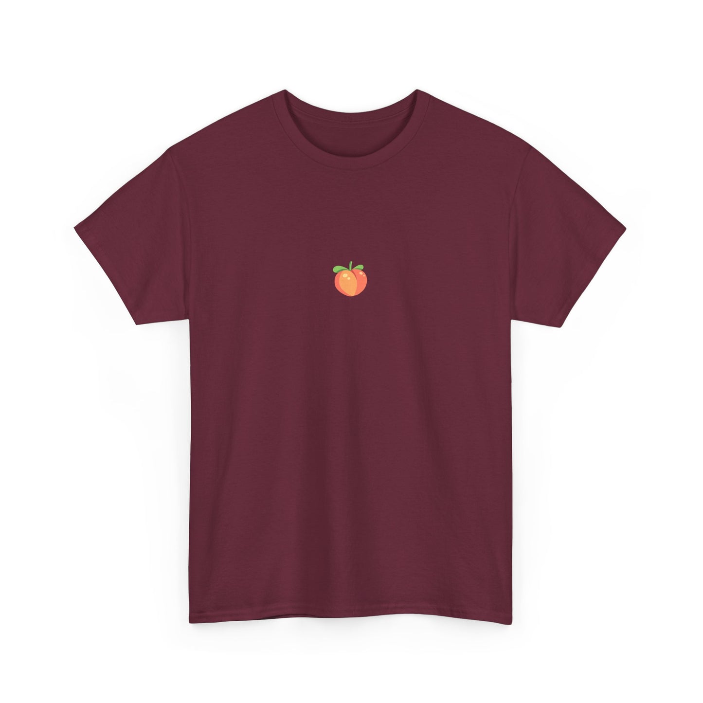 Citrus Peach Shirt – Refreshing Embroidered Unisex Tee