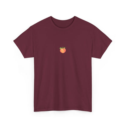 Citrus Peach Shirt – Refreshing Embroidered Unisex Tee