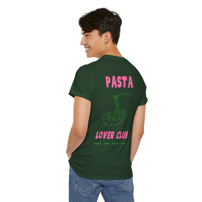 Cool Pasta Design T-Shirt - Pasta Lover Club Unisex Heavy Cotton Tee