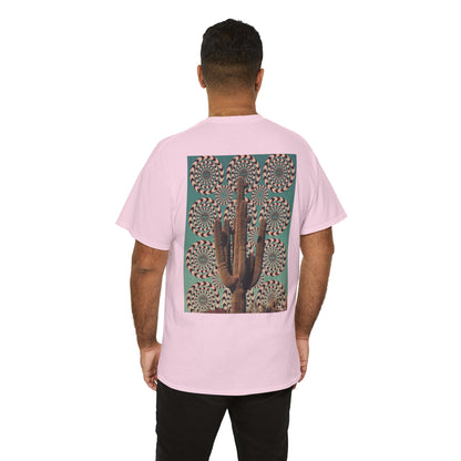 Mystical Unisec Tee - Southwest Aesthetic Cactus & Eye Design