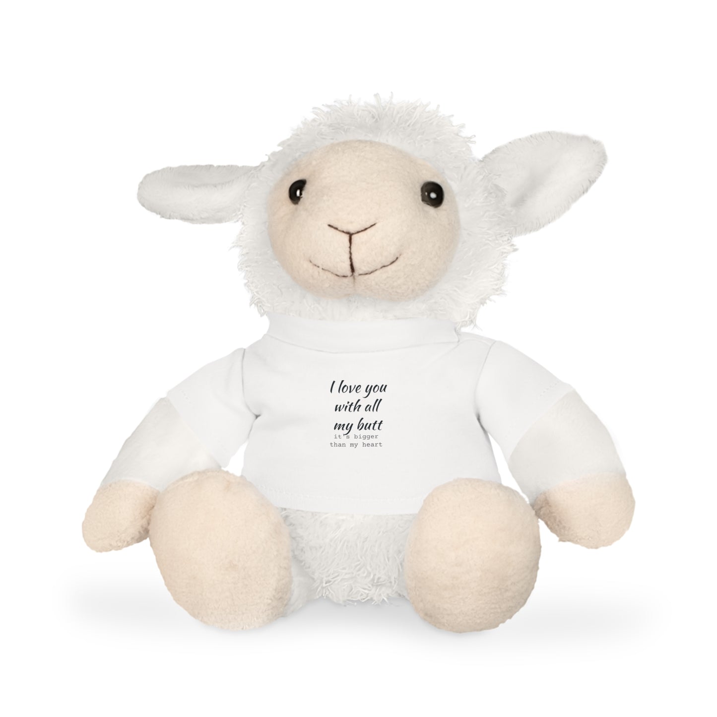 Plush Toy with Clothing - I love you in funny way