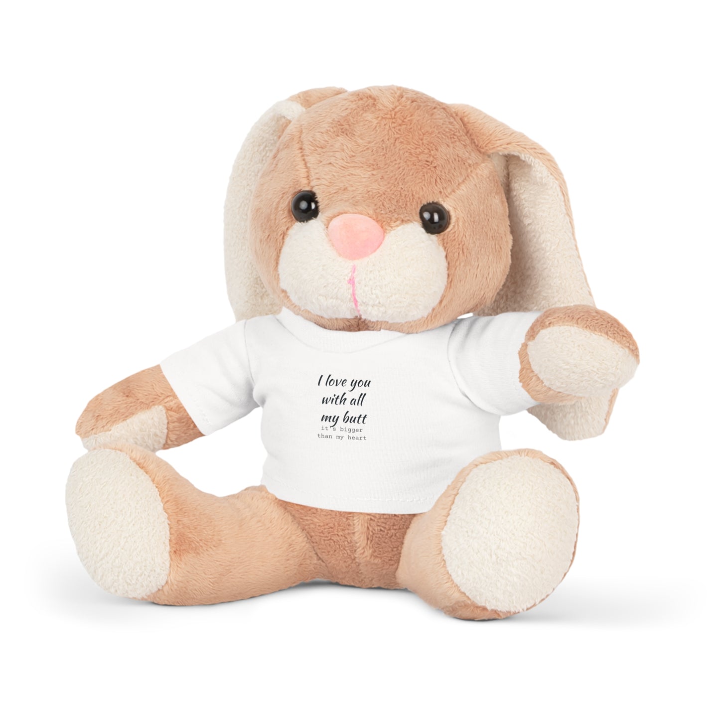 Plush Toy with Clothing - I love you in funny way