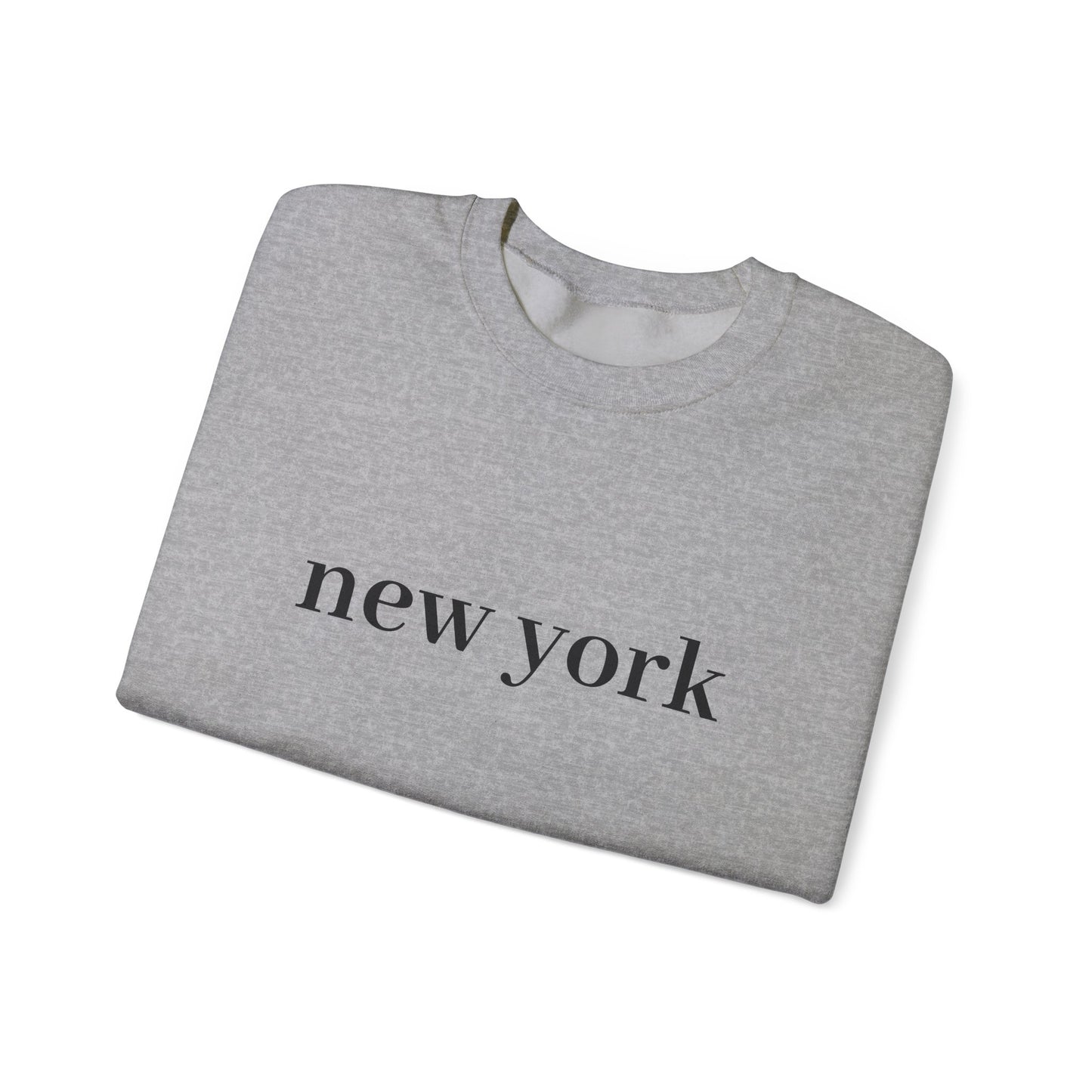 Unisex Heavy Blend™ Crewneck Sweatshirt - Minimal New York Design