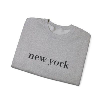 Unisex Heavy Blend™ Crewneck Sweatshirt - Minimal New York Design