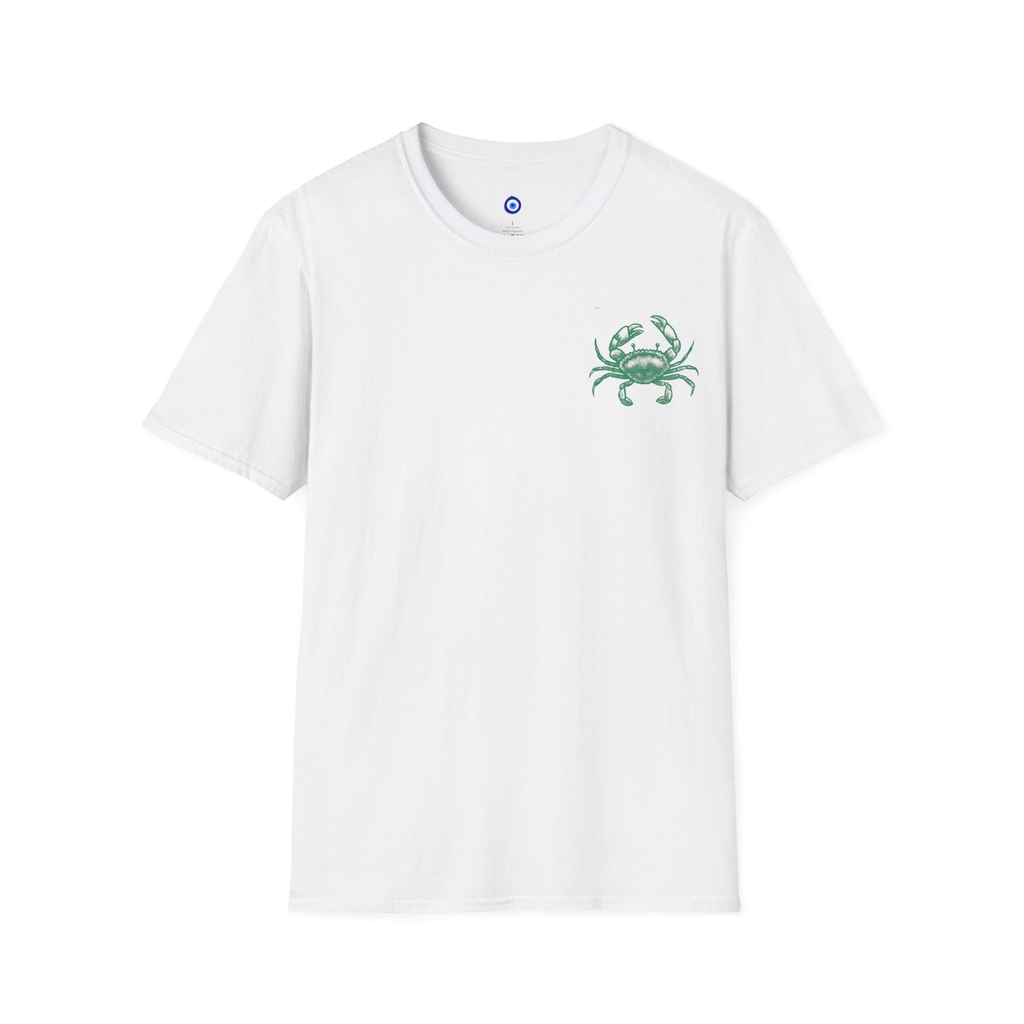 Unisex Fun T-Shirt — 'Tough and Tendy' Crab Graphic Design Tee
