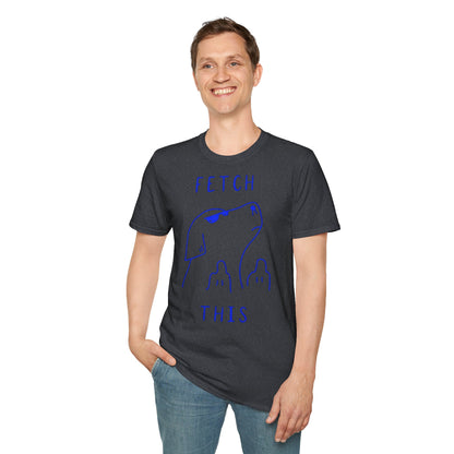 Dog Sunglass Unisex T-Shirt - Fetch This Cool Design