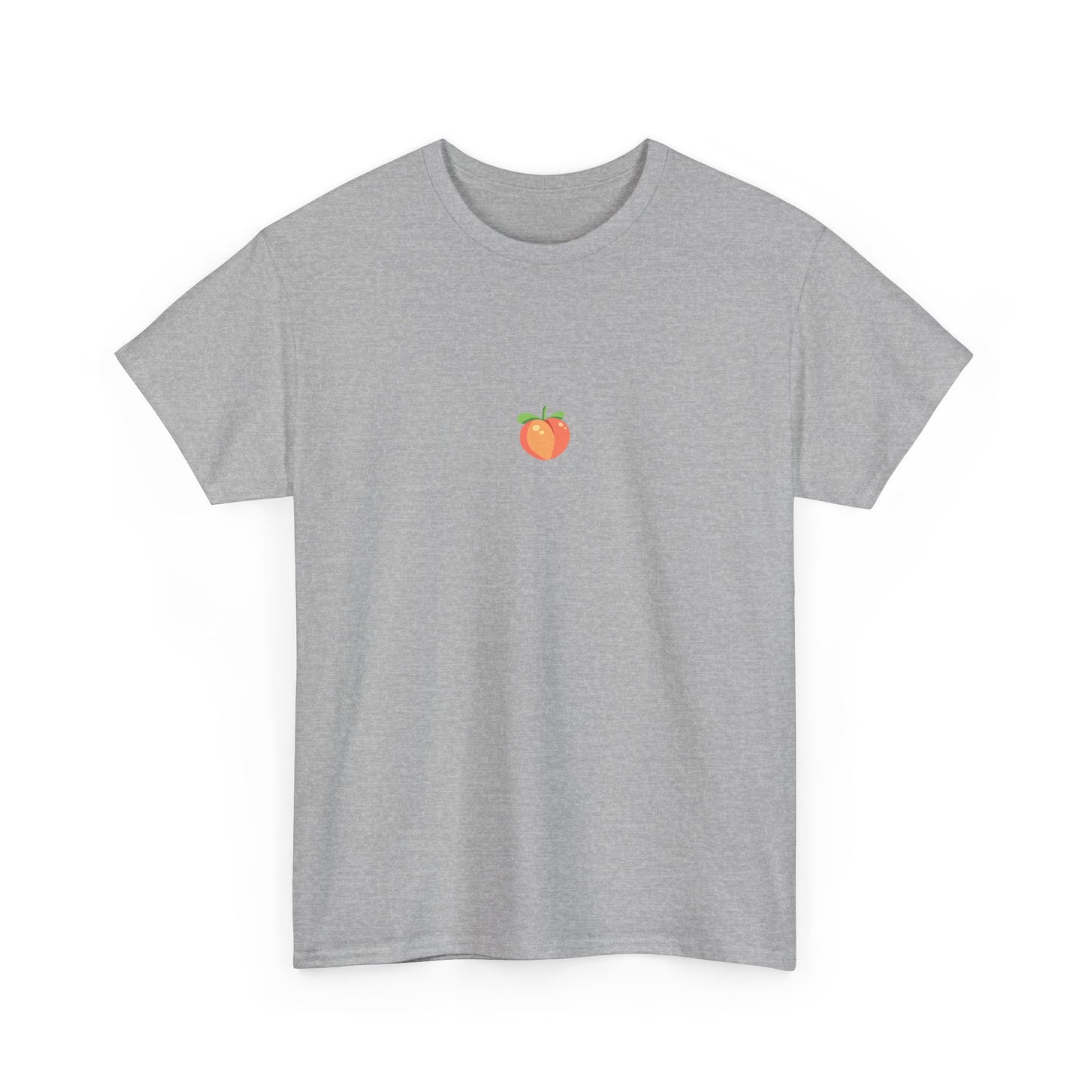 Citrus Peach Shirt – Refreshing Embroidered Unisex Tee