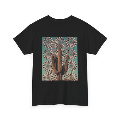 Southwest Aesthetic Mystical Cactus & Eye Design - Unisex Garment-Dyed