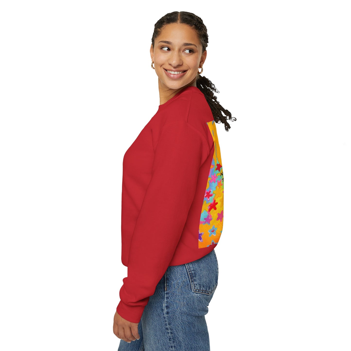 Heavy Blend™ Crewneck Sweatshirt - Good Vibes, Minimalist & Cool Design