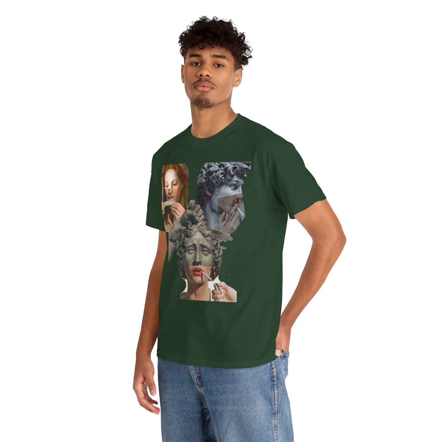 Renaissance Design Tee - Rolling Through the Ages Cool Unisex Shirt