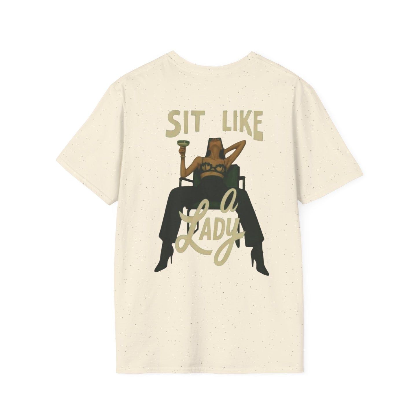 Sit Like a Lady T-Shirt — Southern Sass Graphic Unisex Tee