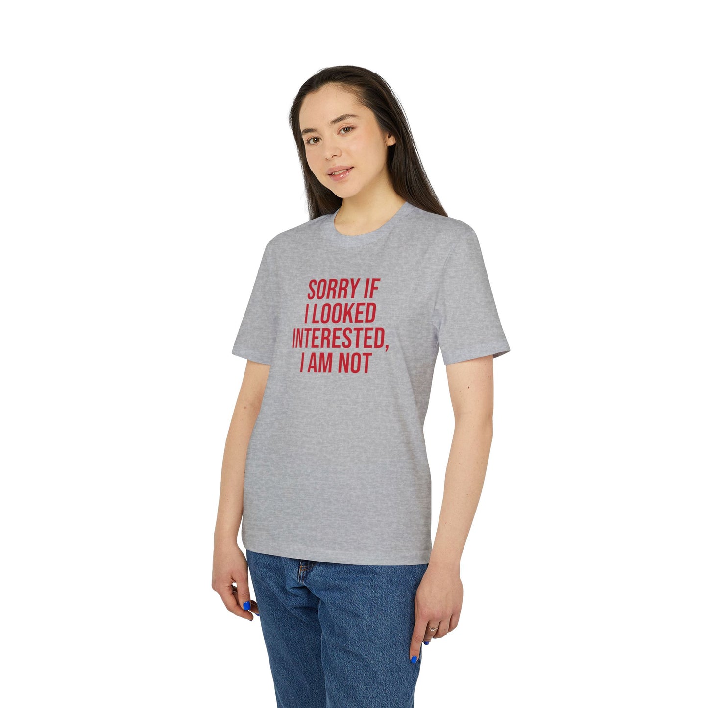 Unisex Cool & Direct T-shirt - I'm not interested.