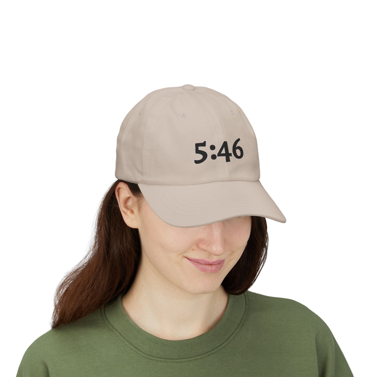 Dad Cap — 5:46 Embroidered Minimalist Baseball Hat
