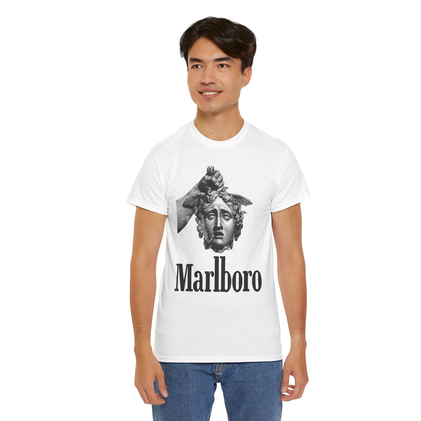 Artistic Marlboro Design - Unisex Cool Shirt Design