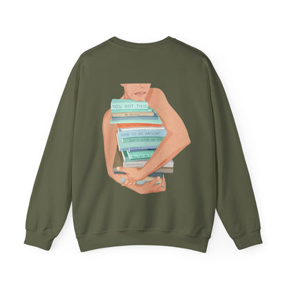 Persistence & Patience – Motivational Typography Sweatshirt