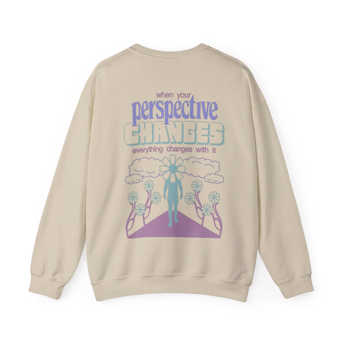 Unisex Heavy Blend™ Crewneck Sweatshirt - Change Your Perspective