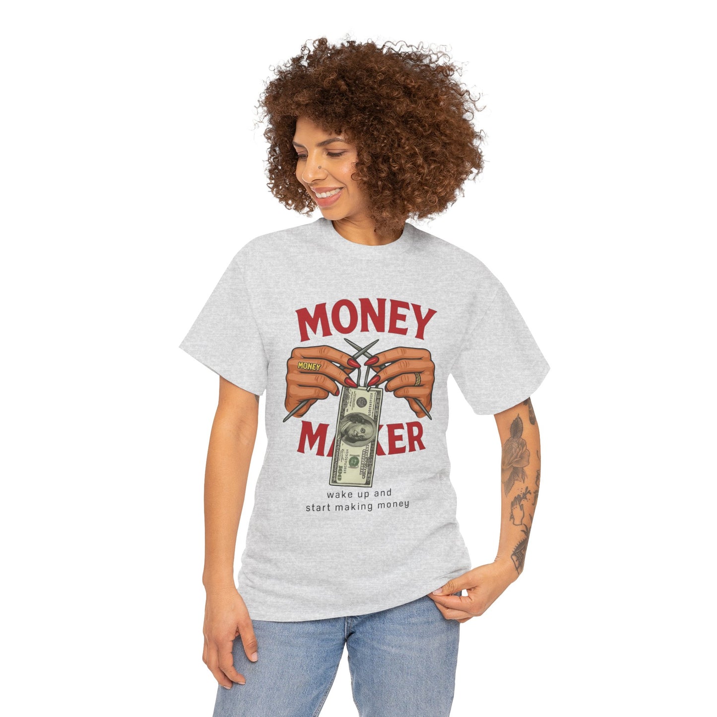 Manifesting Money Maker Tee - Unisex Cool Shirt Design