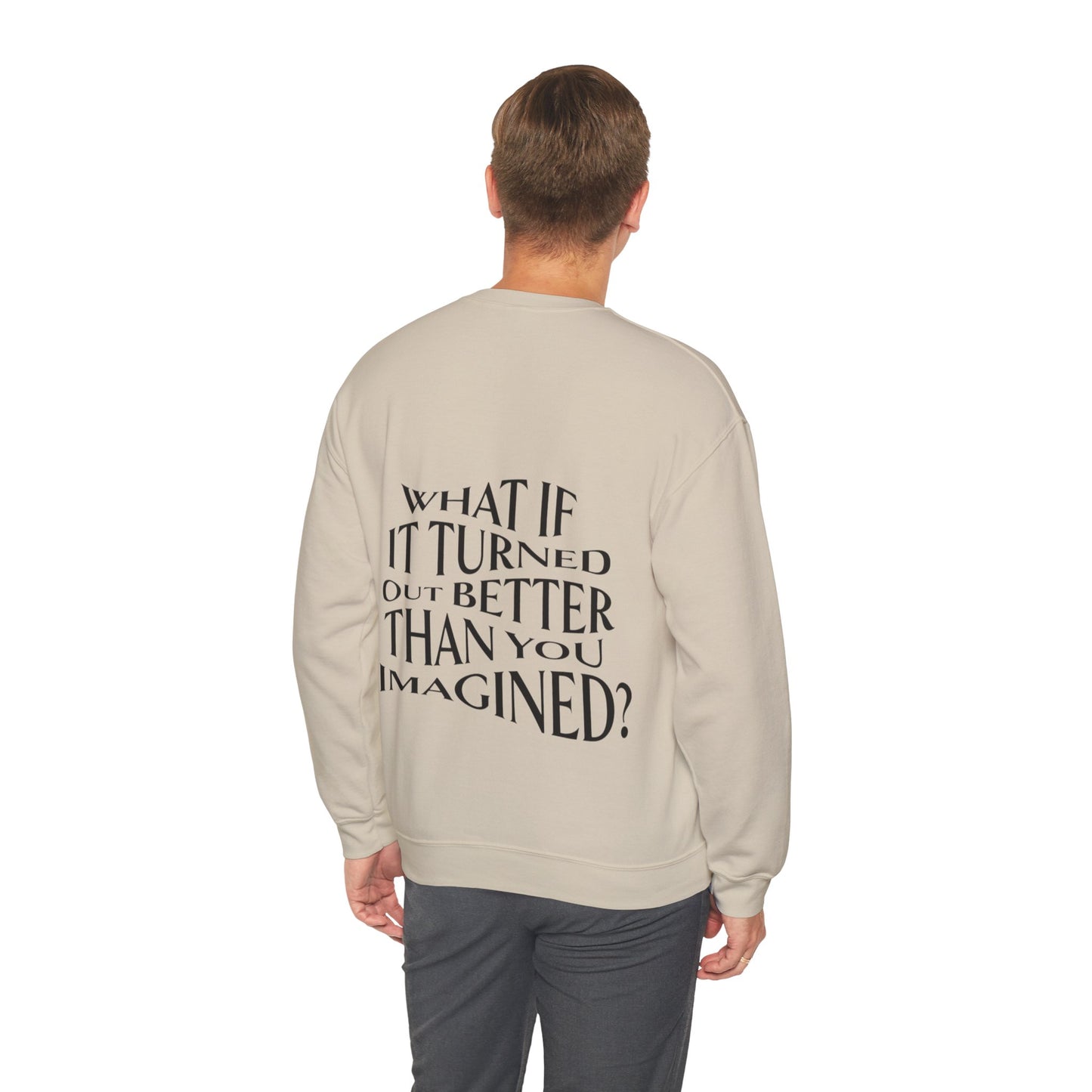 Unisex Heavy Blend™ Crewneck Sweatshirt - Imagination is the key.