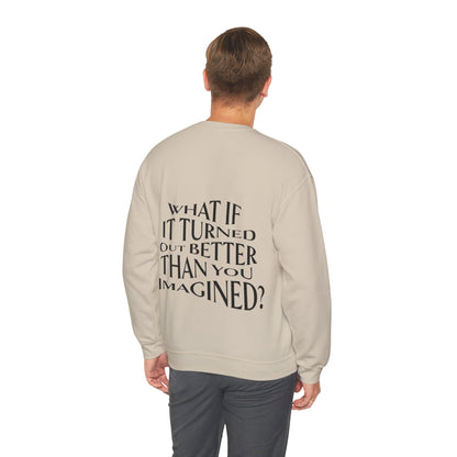 Unisex Heavy Blend™ Crewneck Sweatshirt - Imagination is the key.