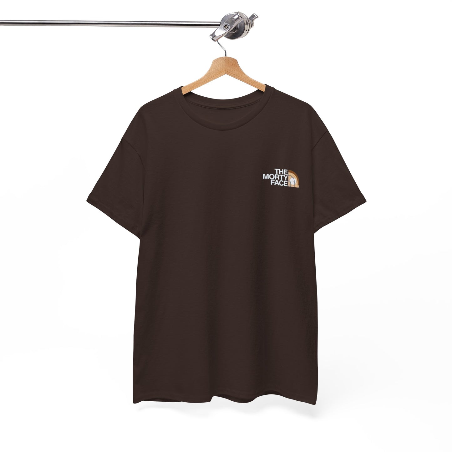 Funny T-Shirt Design - The Morty Face Unisex Heavy Cotton Tee