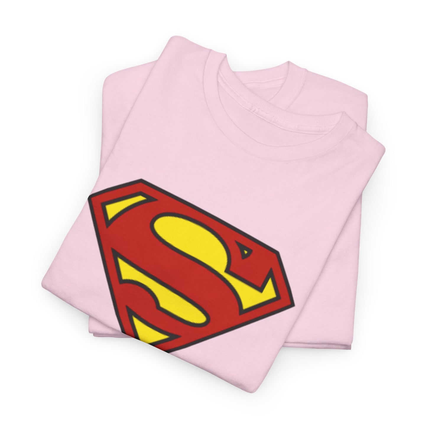 Superman Shield Unisex T-Shirt — Classic Red & Yellow Logo Tee