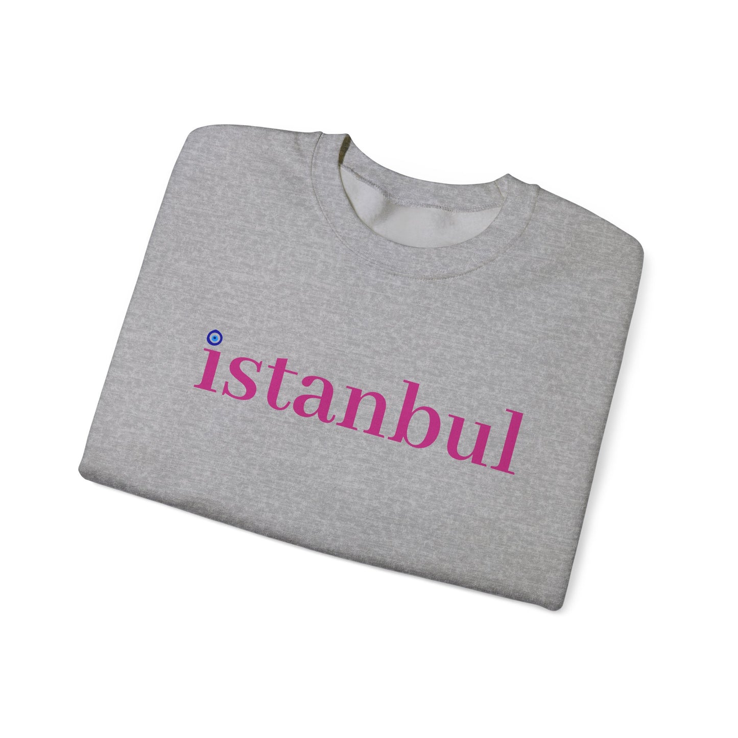 Unisex Heavy Blend™ Crewneck Sweatshirt - İstanbul with Meaningful Sign