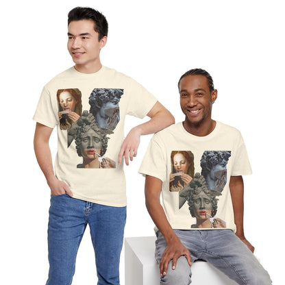 Renaissance Design Tee - Rolling Through the Ages Cool Unisex Shirt