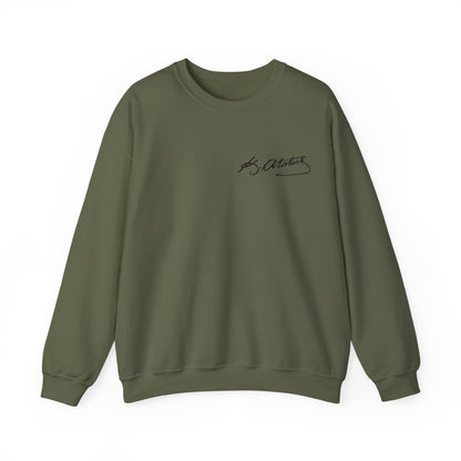 ATA Heritage - Unisex Heavy Blend™ Crewneck Sweatshirt with Signature of Father of Turks