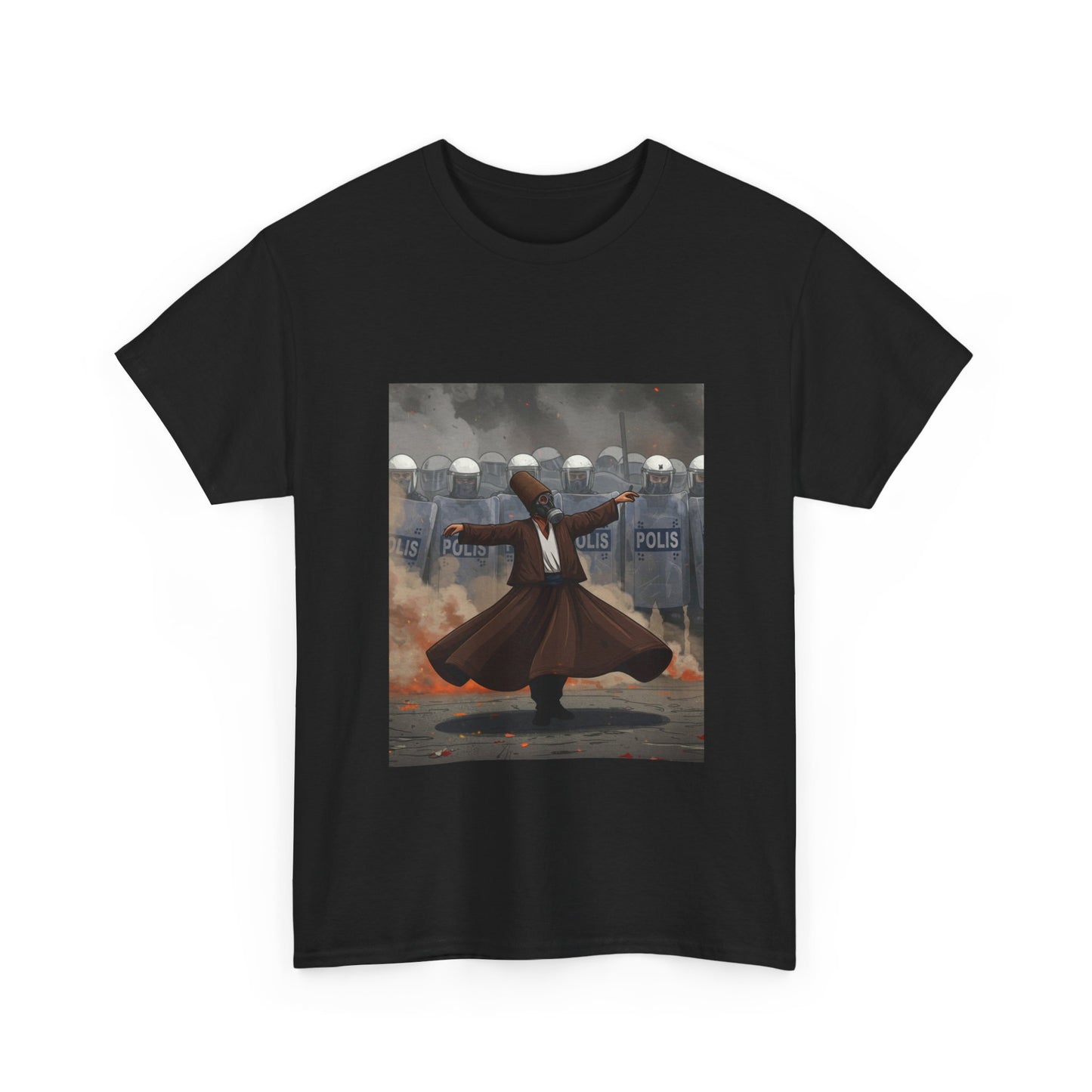 ATA Heritage - Whirling Dervish Resistance T-Shirt, A Powerful Blend of Spirituality and Protest
