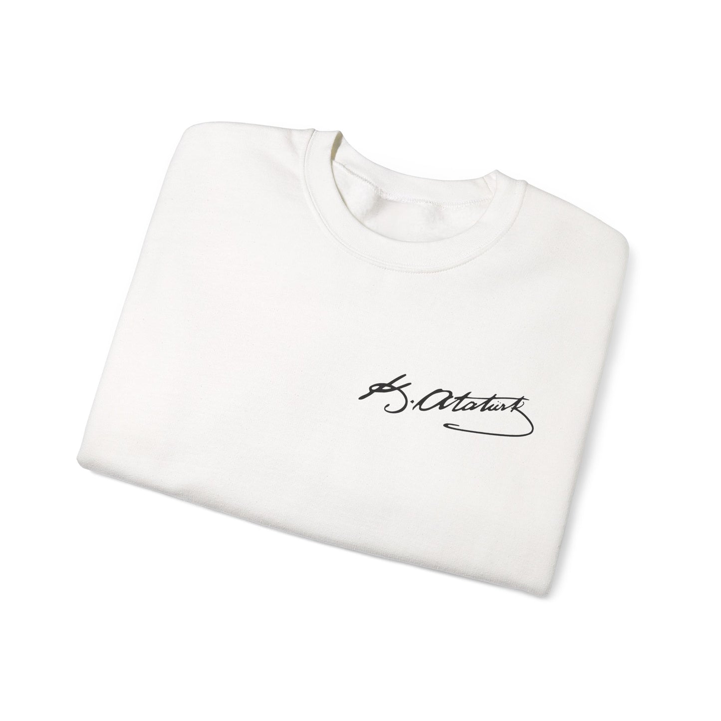 ATA Heritage - Unisex Heavy Blend™ Crewneck Sweatshirt with Signature of Father of Turks