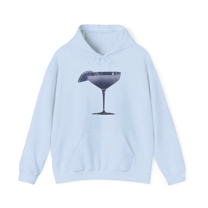 Cocktail Glass Hoodie - Vintage Martini Graphic Sweatshirt