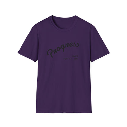 Motivational Tee: Progress Over Perfection Unisex T-Shirt
