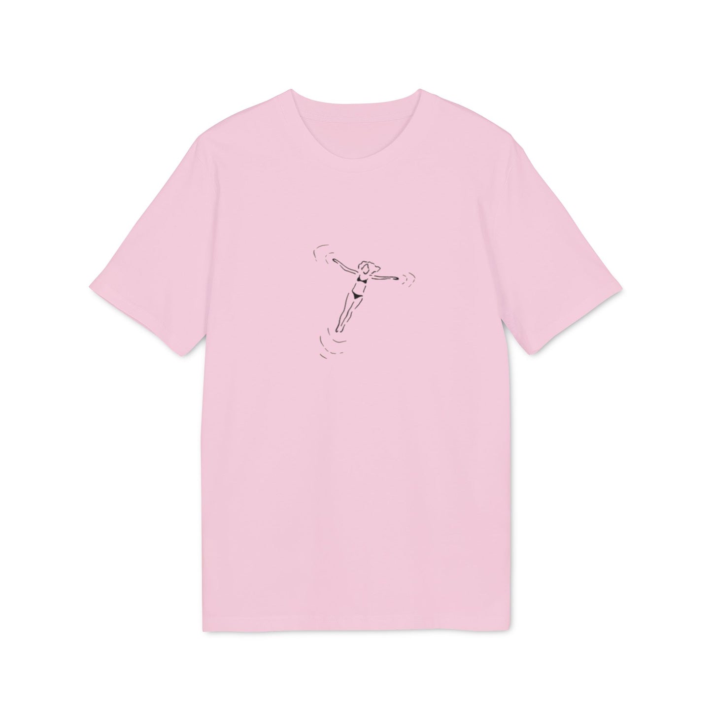 Swimmer Girl Artistic T-shirt - Unisex Cool Tee