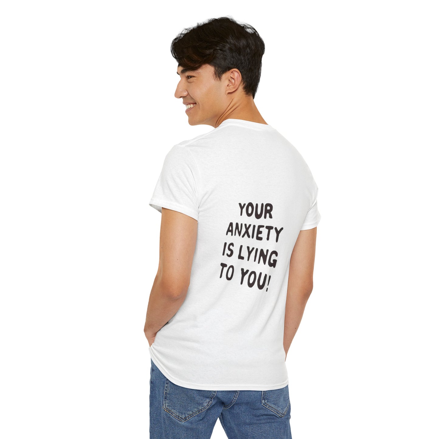 Anxiety Awareness Unisex Tee - Cool & Direct Statement T-shirt