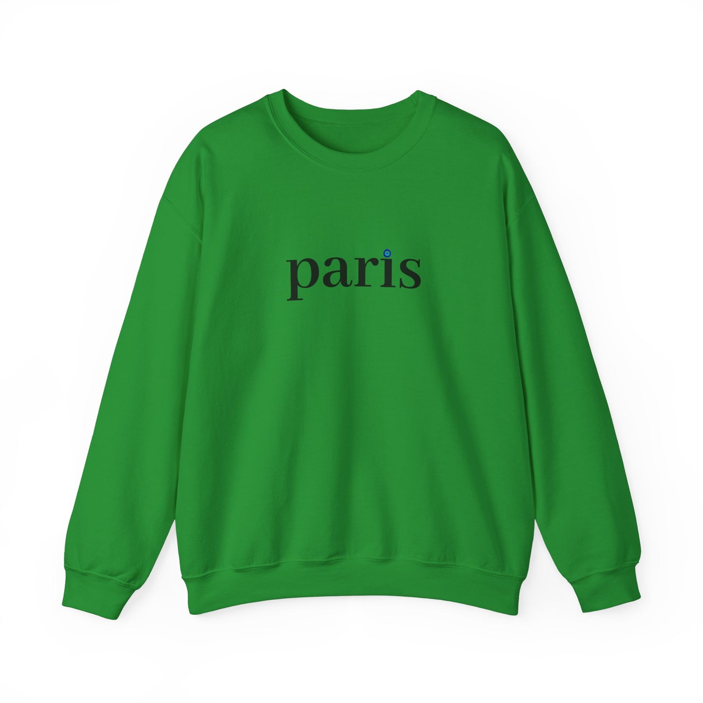 Unisex Heavy Blend™ Crewneck Sweatshirt - Paris with Meaningful Sign