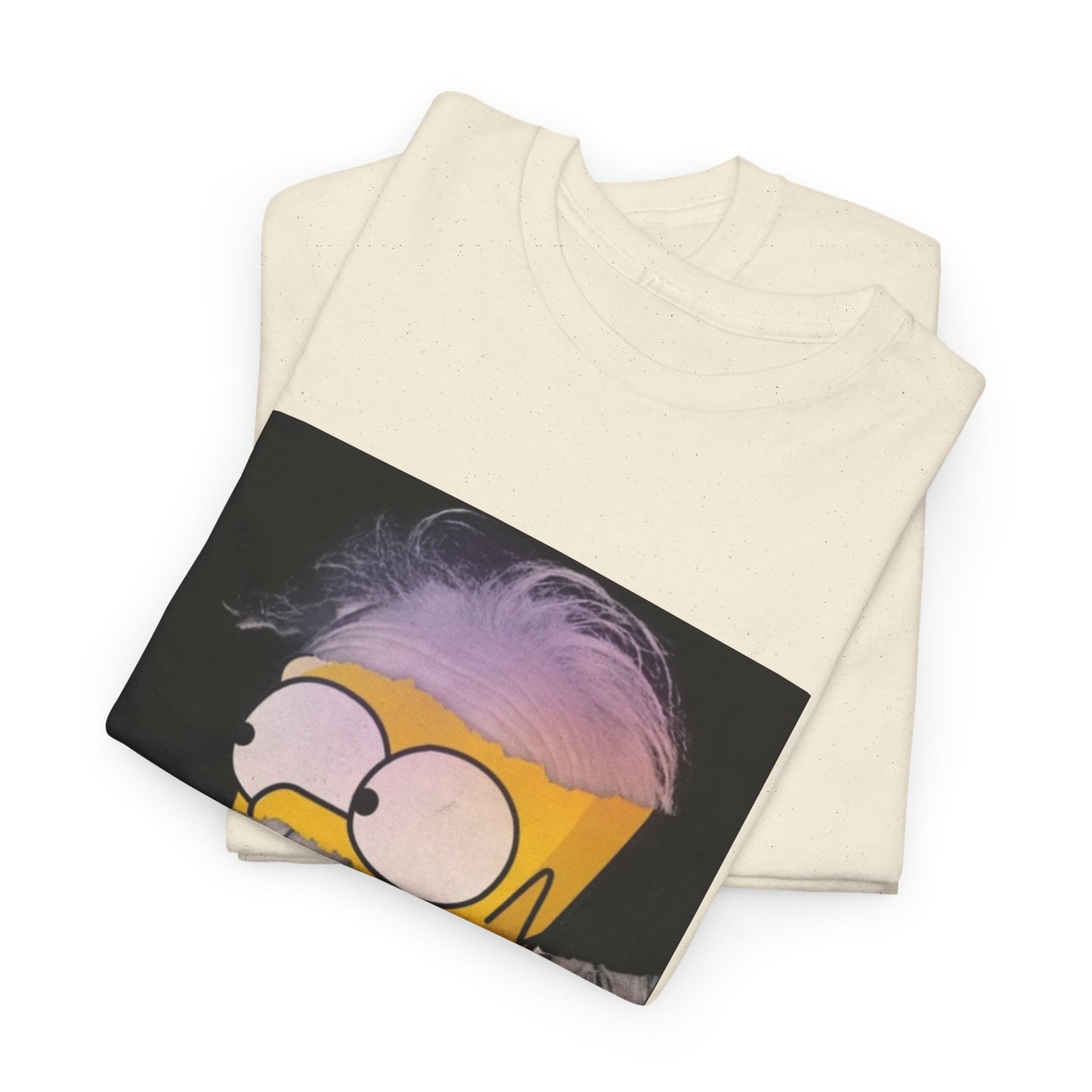 "Smart Meets Stupid" – Pop Culture Mashup Art Print  (Einstein x Bart Simpson)